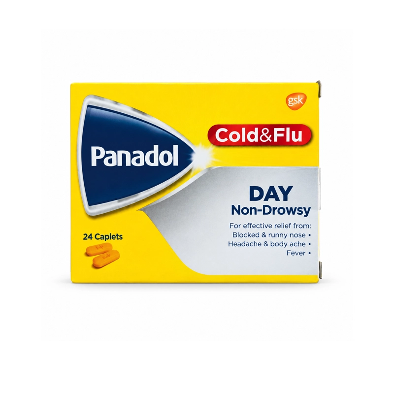 پانادول کلد اند فلو دی Panadol Cold &amp; Flu Day 24 عددی