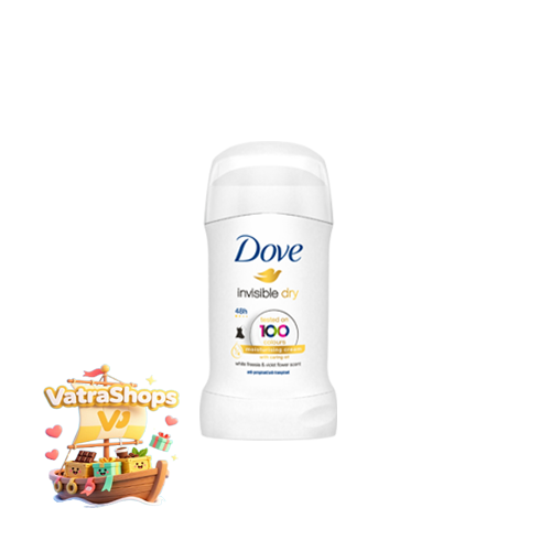 استیک ضد تعریق زنانه داو Invisible Dry حجم ۴۰ میلی‌لیتر