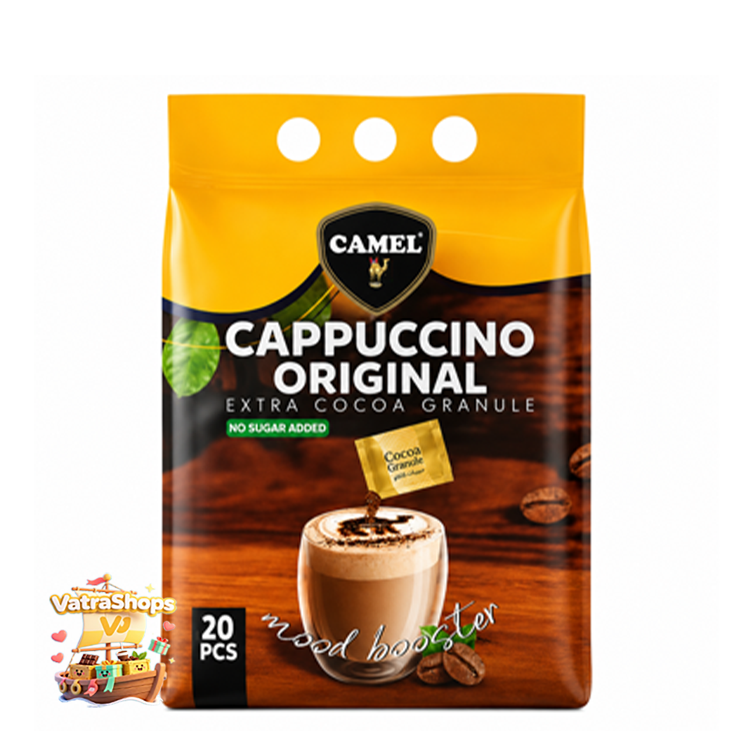 کاپوچینو کمل بدون شکر 20 ساشه 250 گرمی