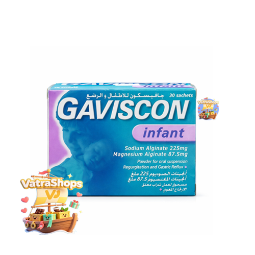 پودر ضد رفلاکس نوزاد گاويسکون اینفنت Gaviscon Infant ۳۰ عددی