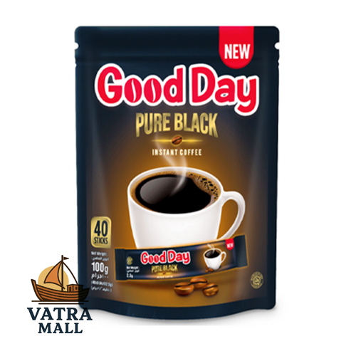 قهوه فوری گود دی Pure Black | خرید قهوه تلخ و اصیل Good Day تاریخ فول  |بروزرسانی قیمت12 آذر ماه 