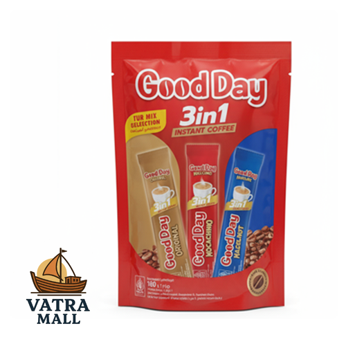 قهوه فوری گود دی 3 در 1 مدل میکس سلکشن (Good Day 3in1 Instant Coffee Mix Selection) | بروزرسانی قیمت 16 آبان ماه