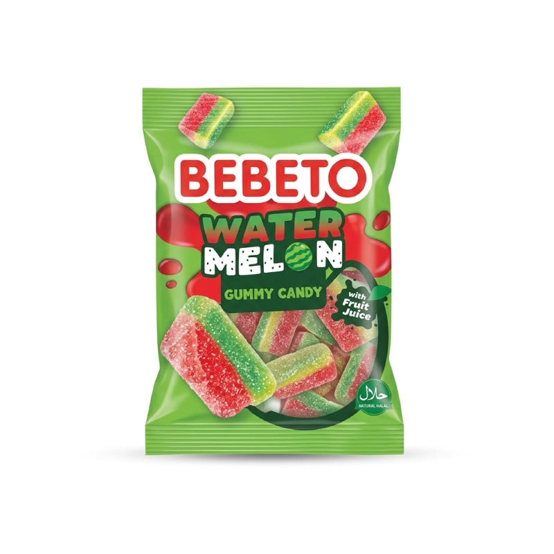 پاستیل ببتو با طعم هندوانه (Bebeto Watermelon Gummy Candy)