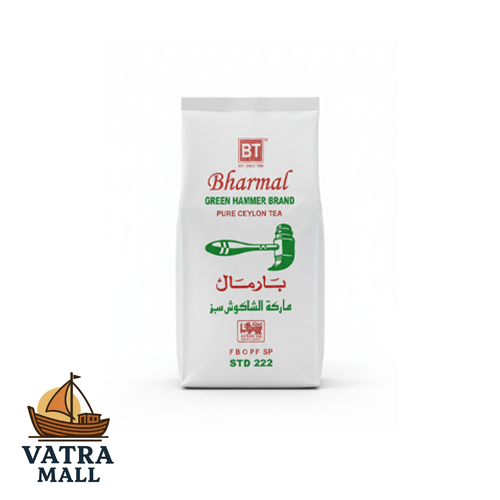 چای بارمال چکش سبز ۵۰۰ گرم — چای سیلان خالص و زوددم