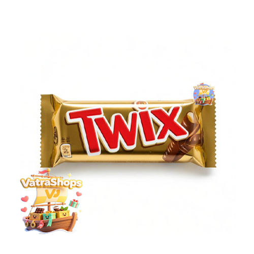 شکلات توئیکس کاراملی TWIX – بیسکویتی دو انگشتی وارداتی