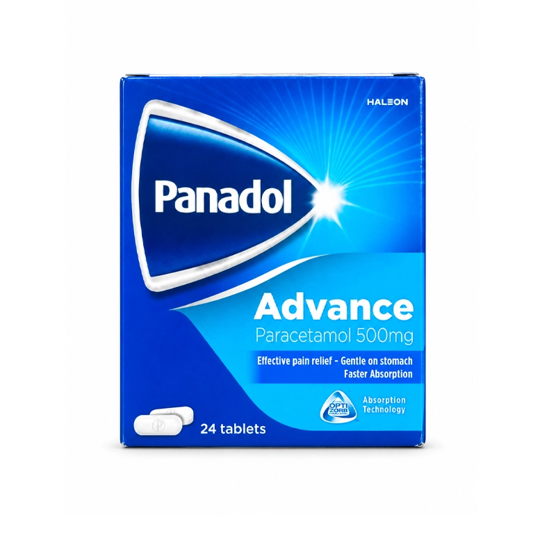 پانادول ادونس Panadol Advance 500mg بسته 24 عددی