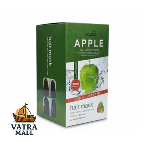 ماسک مو اپل نایس‌فرش حاوی کلاژن و کراتین برای انواع مو