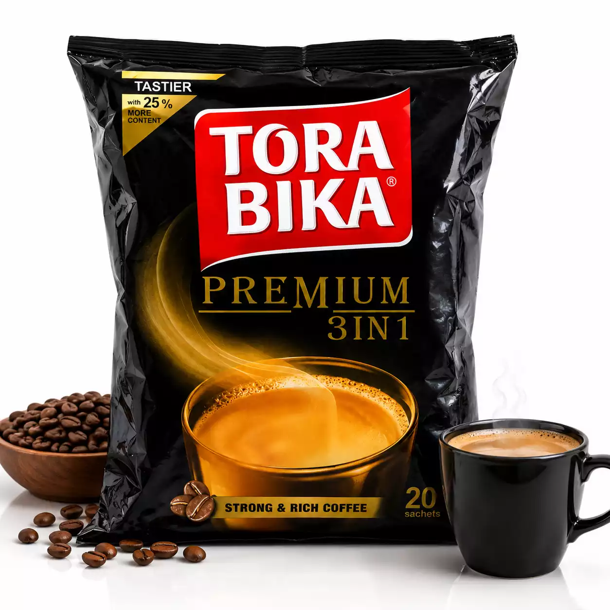 Torabika Premium 3 in 1 coffee with coffee cup