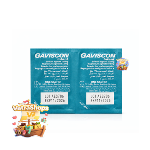 پودر  ضد رفلاکس نوزاد گاويسکون اینفنت Gaviscon Infant  ساشه 2 عددی 