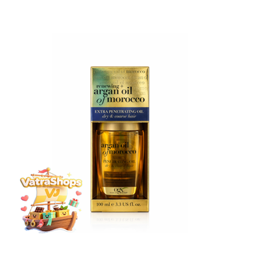 روغن آرگان اوجی ایکس OGX – ترمیم و درخشش مو خشک | ۱۰۰ میل