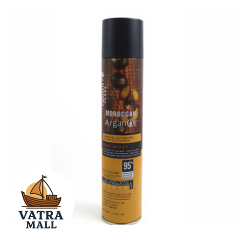 اسپری تافت مو لایتنس مدل Moroccan Argan Oil حجم ۴۰۰ میلی‌لیتر