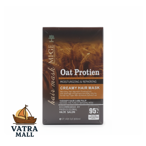 ماسک مو پروتئین جو دوسر میگه مدل Oat Protein حجم 800 میل