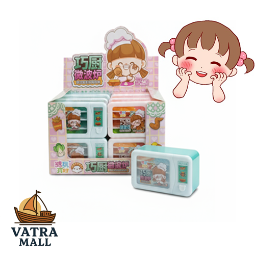 مایکروویو اسباب‌بازی خوراکی ژله‌ای کودکانه مدل مینی‌کیک و اسنک