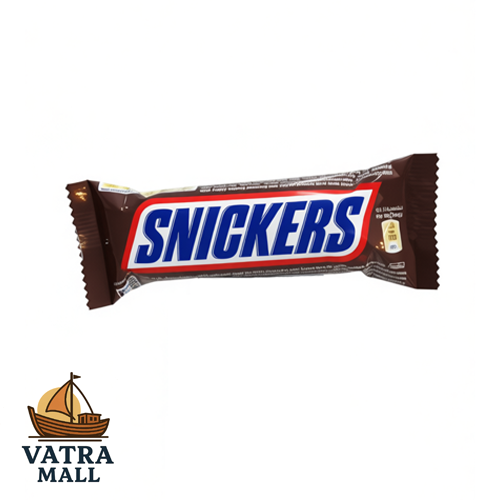 شکلات اسنیکرز 50 گرم – شکلات مغزدار بادام‌زمینی و کارامل