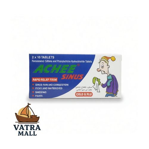 قرص اچی سینوس ACHEE SINUS - تسکین سریع علائم سرماخوردگی و سینوزیت