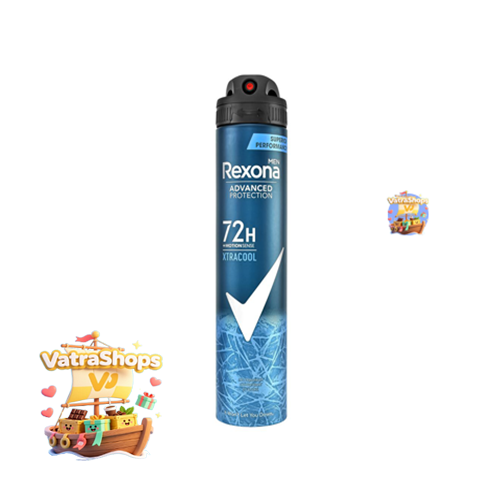 اسپری ضد تعریق مردانه رکسونا 72H Xtra Cool حجم ۲۰۰ میل