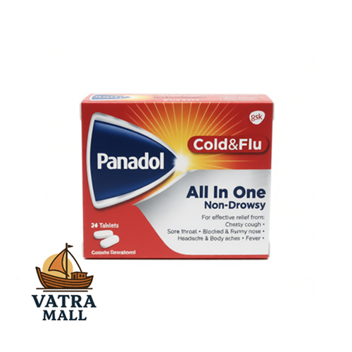 پانادول سرماخوردگی All in One | تسکین علائم سرماخوردگی