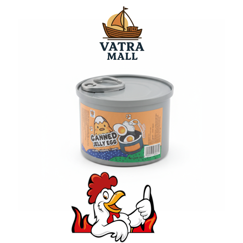 تخم‌مرغ ژله‌ای با سس ترقه ای کنسروی – Jelly Egg خوراکی جذاب و فان