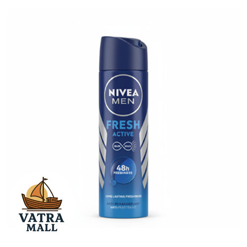 اسپری ضد تعریق مردانه نیوآ (NIVEA MEN) مدل Fresh Active حجم 150 میلی‌لیتر
