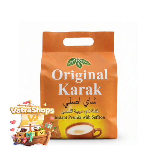 چای کرک زعفرانی اصلی ساشه‌ای ۲۵ عددی – خوش‌عطر و فوری