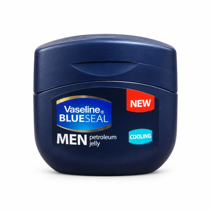 وازلین مردانه خنک‌کننده بلوسیل 100 میل Vaseline Blue Seal Men Cooling