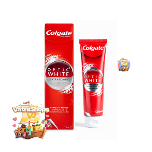 خمیر دندان کلگیت مدل OPTIC WHITE EXTRA POWER حجم 75 میلی لیتر